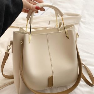 Bolsa quadrada minimalista médio